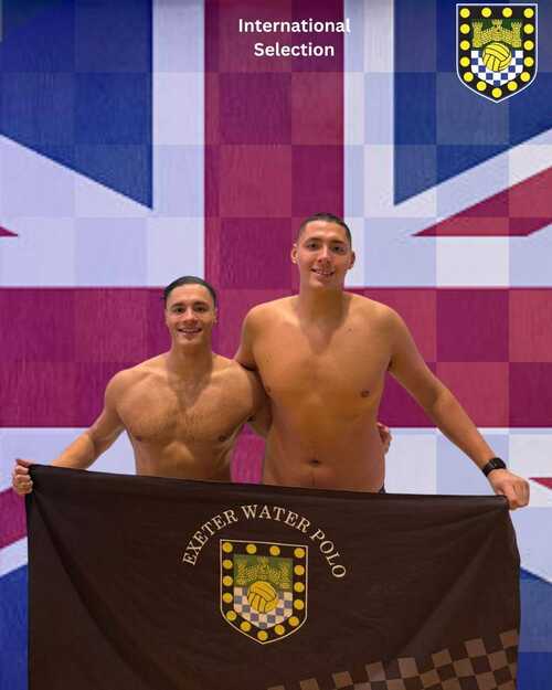 Kamz and Reuben Powell have both been selected to represent Great Britain at the World Cup in April. Water Polo